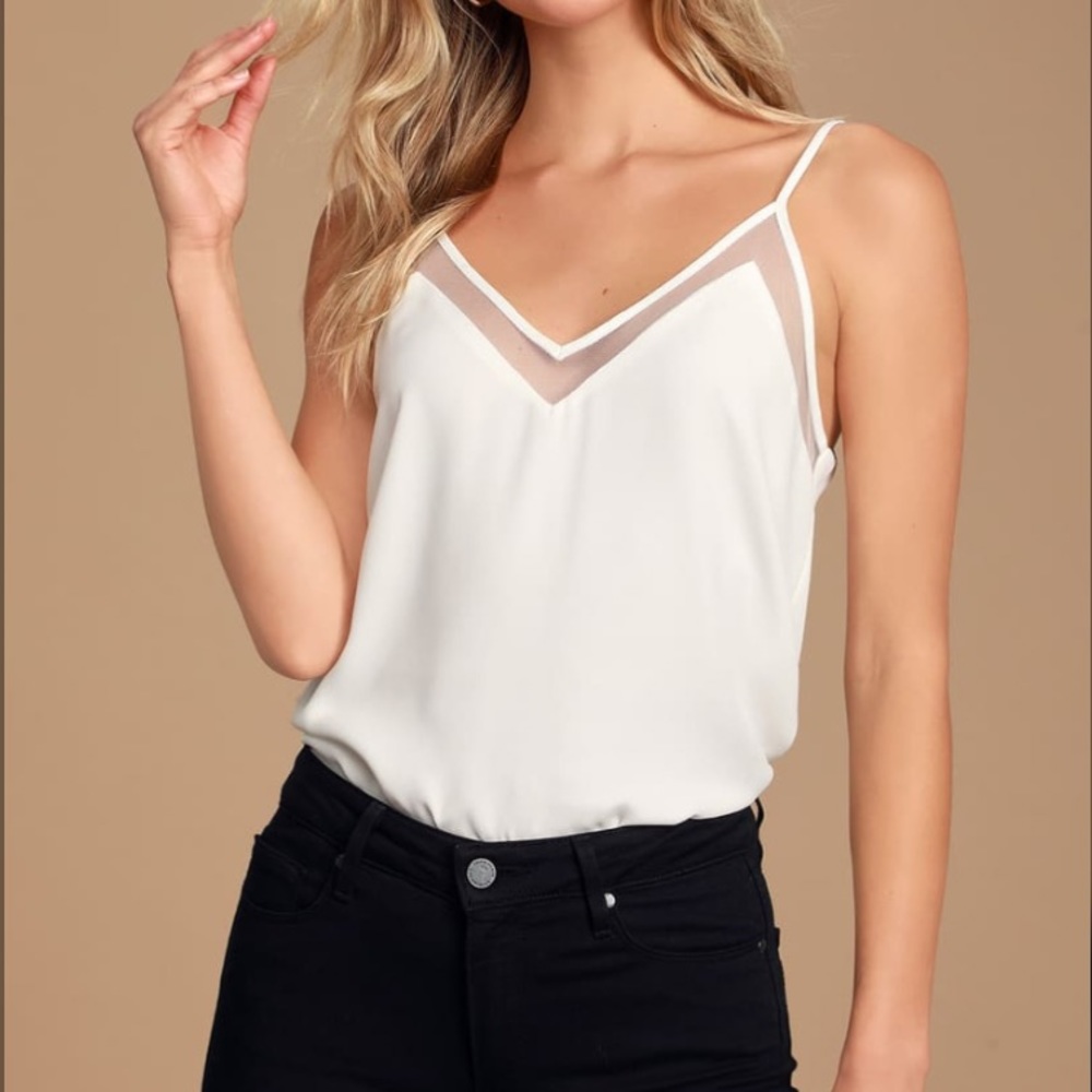 Illusion Neck Top